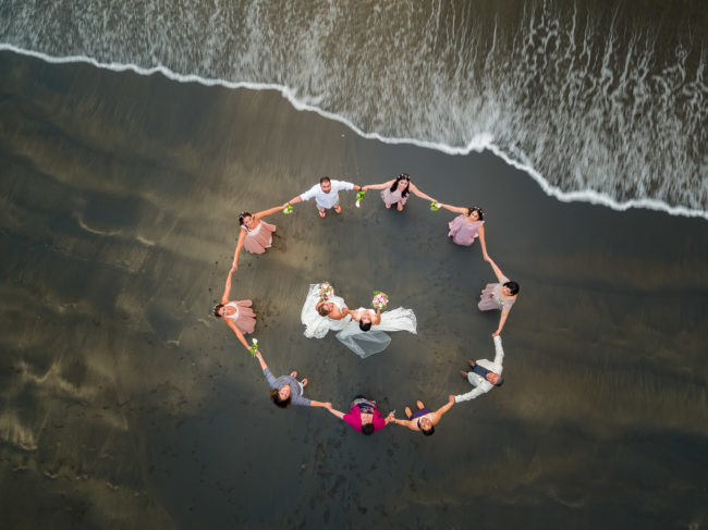 Wedding Drone photography Costa Rica
